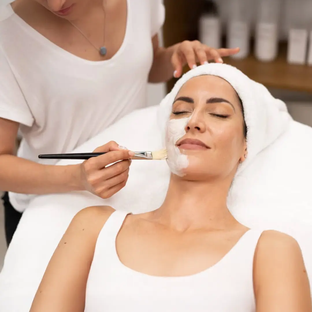 D-Town Brightening Facial before and after in Austin