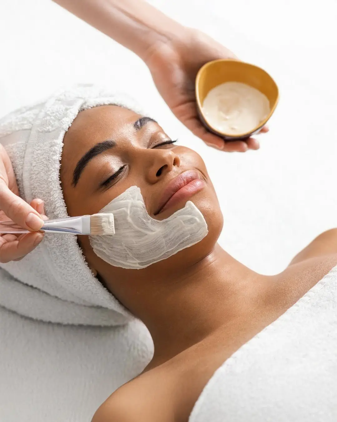 Mara's Fountain of Youth Facial before and after in Austin