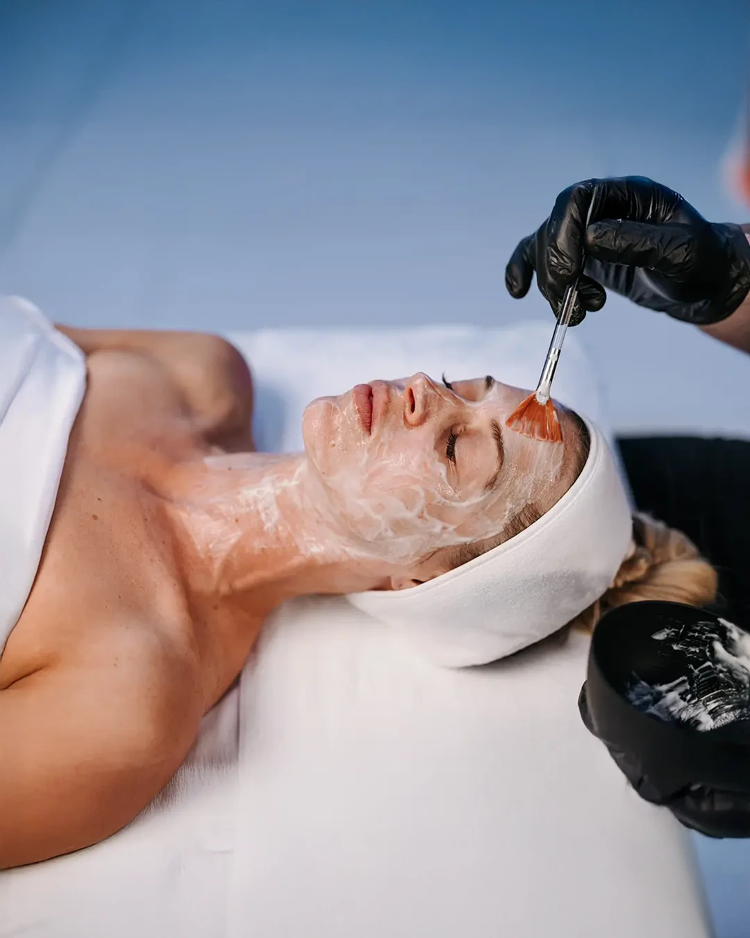 Minted's Customizable Facial before and after in Austin